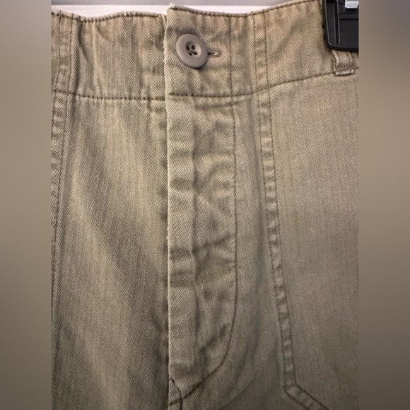 REDONE Khaki Military Army Green Women’s Mini Shorts Size 26 - Picture 13 of 13
